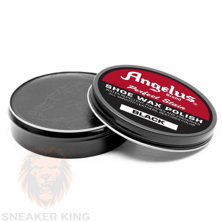 Віск для шкіри Angelus shoe wax black (чорний) made in USA